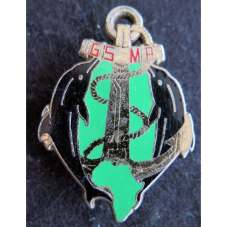 GSMA : insigne métallique du groupement du service militaire adapté en Guyane  Drago Paris G. 3212