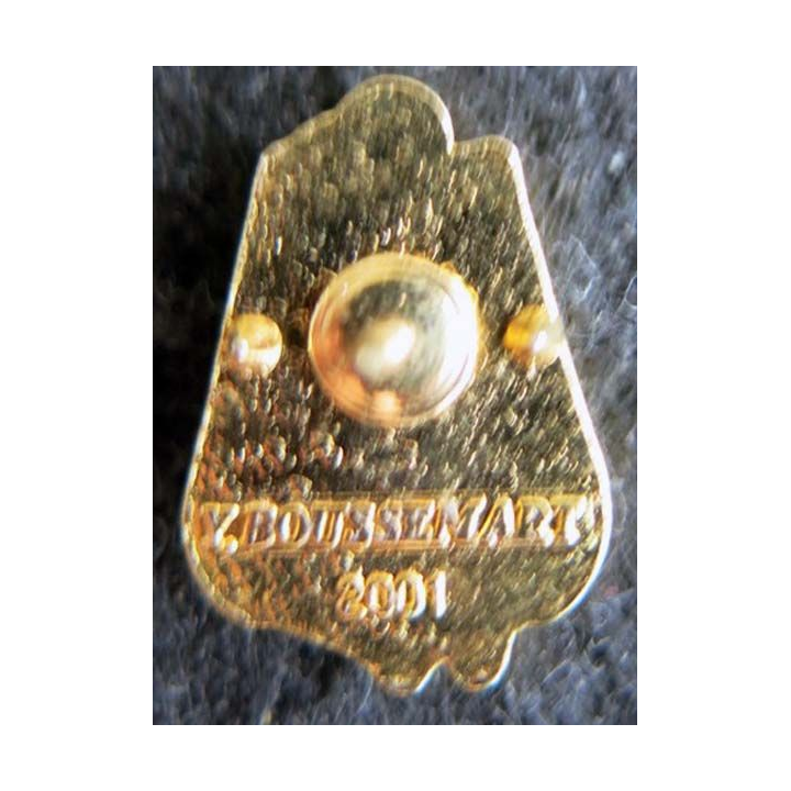 43° BIMA : insigne métallique en réduction du 43° bataillon d'infanterie de marine Boussemart 2001