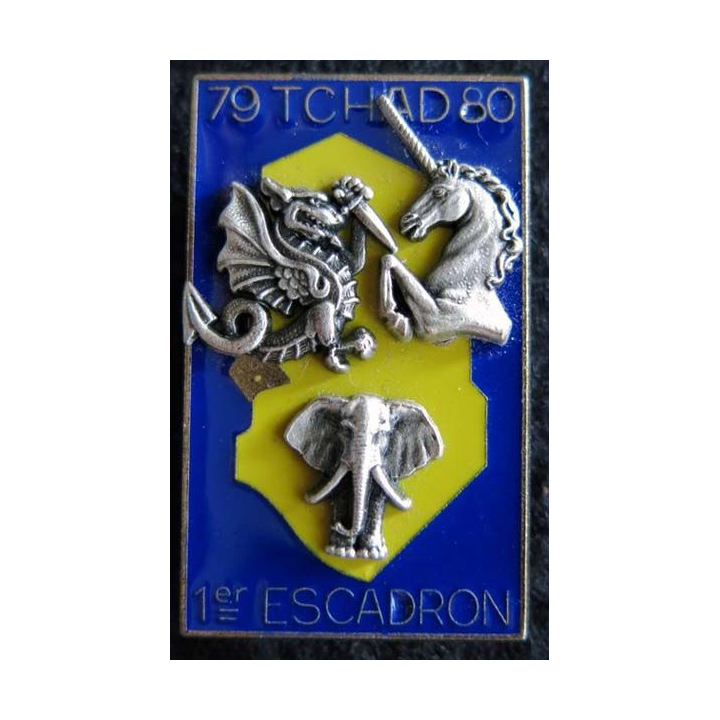 1° RHP : 1° escadron du 1° hussards parachutistes au Tchad 1979-1980 de fabrication Delsart