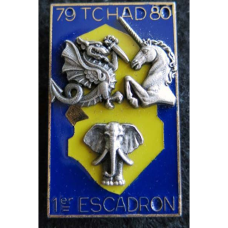 1° RHP : 1° escadron du 1° hussards parachutistes au Tchad 1979-1980 de fabrication Delsart