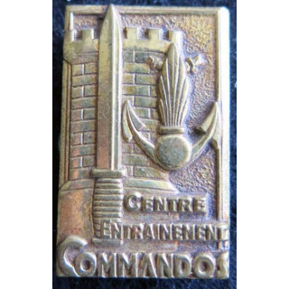 CEC GIVET : insigne du centre d'entrainement commando de Givet de fabrication Drago G. 2005
