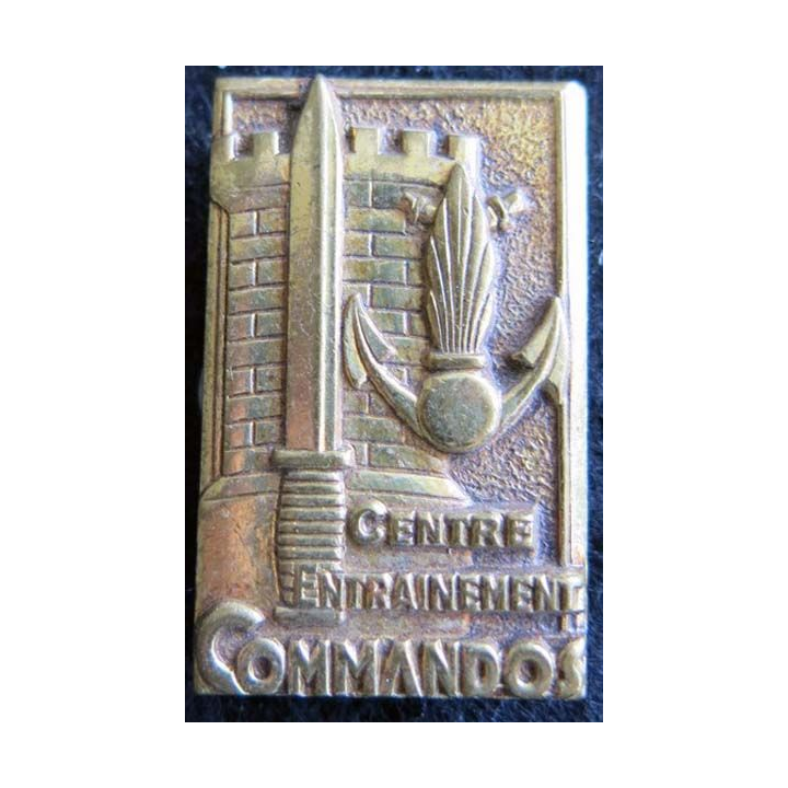 CEC GIVET : insigne du centre d'entrainement commando de Givet de fabrication Drago G. 2005