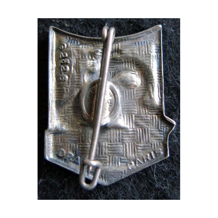 CEC 129° RI : insigne métallique du centre d'entrainement commando 129° RI de fabrication Drago G. 2526 émail