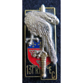 CEC 131° RI : insigne métallique du centre d'entrainement commando 131° RI de fabrication Drago G. 2844