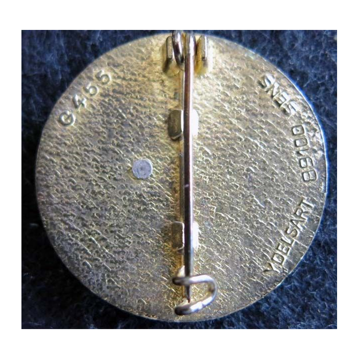 1° BPC : insigne métallique du 1° bataillon de choc Delsart G. 455 en relief