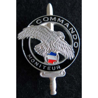 CEC : Insigne de brevet moniteur commando de fabrication Delsart homologué GS.32