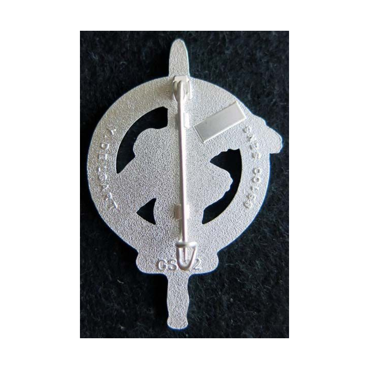 CEC : Insigne de brevet moniteur commando de fabrication Delsart homologué GS.32
