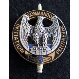 CEC 3° RIMa : insigne du 3° RIMA centre commando initiation Penthievre Drago Noisiel