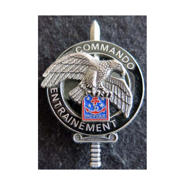 CEC PACIFIQUE : brevet du centre d'entrainement commando FANC Pacifique Delsart GS.102