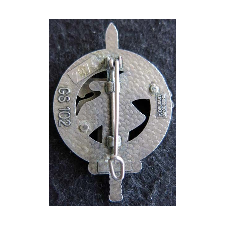 CEC PACIFIQUE : brevet du centre d'entrainement commando FANC Pacifique Delsart GS.102