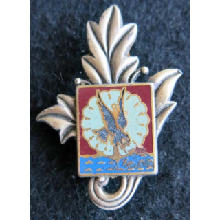 11° DP SRI : insigne métallique de la section ravitaillement de l’Intendance 11° division parachutiste Drago G. 2395