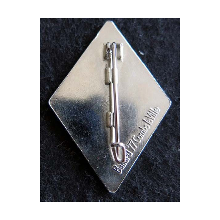 1° RD : insigne métallique du 1° escadron du 1° régiment de dragons 4° Cie FORPRONU Ballard