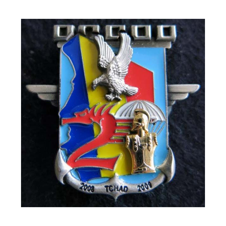 17° RGP : 2° compagnie du 17° régiment du génie parachutiste IMC Epervier Tchad 2008 2009