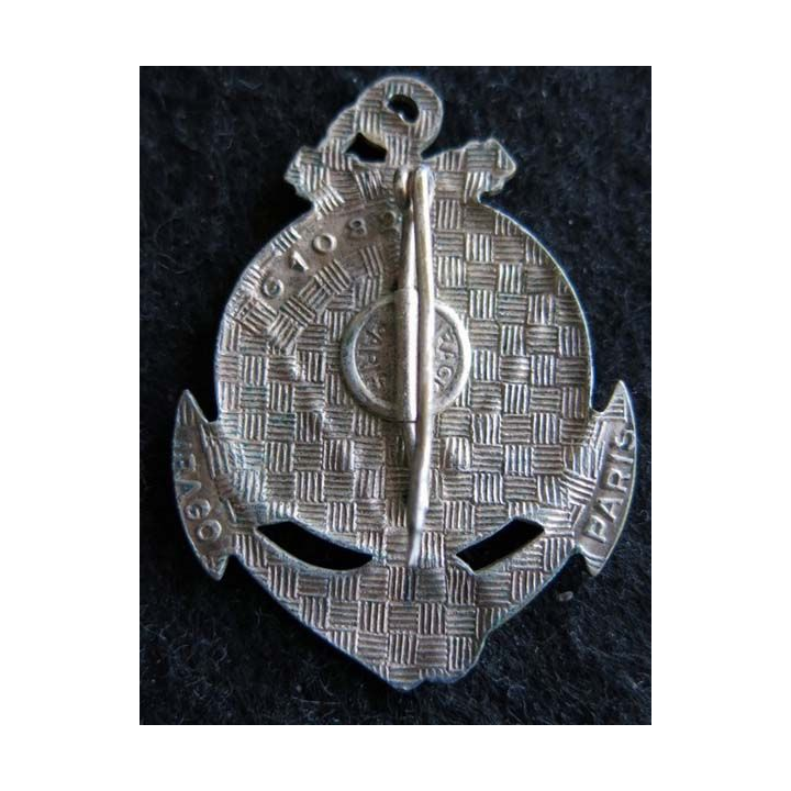 CPIMA : Insigne métallique de la compagnie parachutiste d’infanterie de marine Drago G. 1032 émail