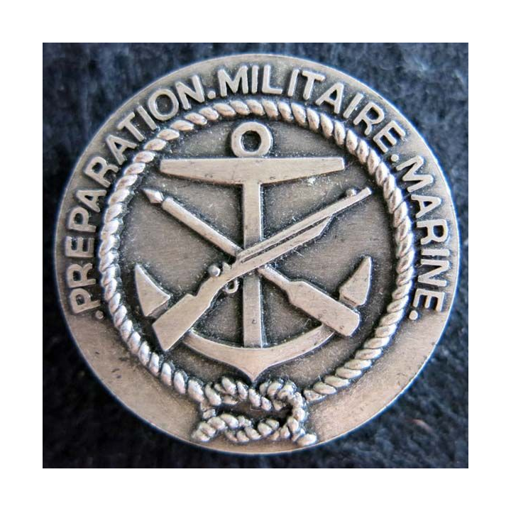 MARINE : Insigne métallique de la préparation militaire marine de fabrication Drago