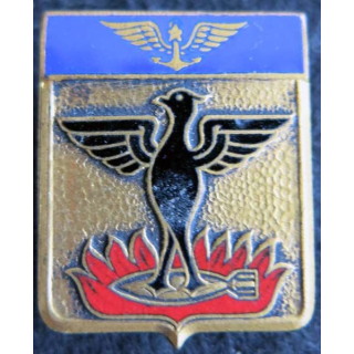 1 S - 2 S : insigne métallique de l'escadrille aéronavale 1 S - 2 S Drago Paris en émail