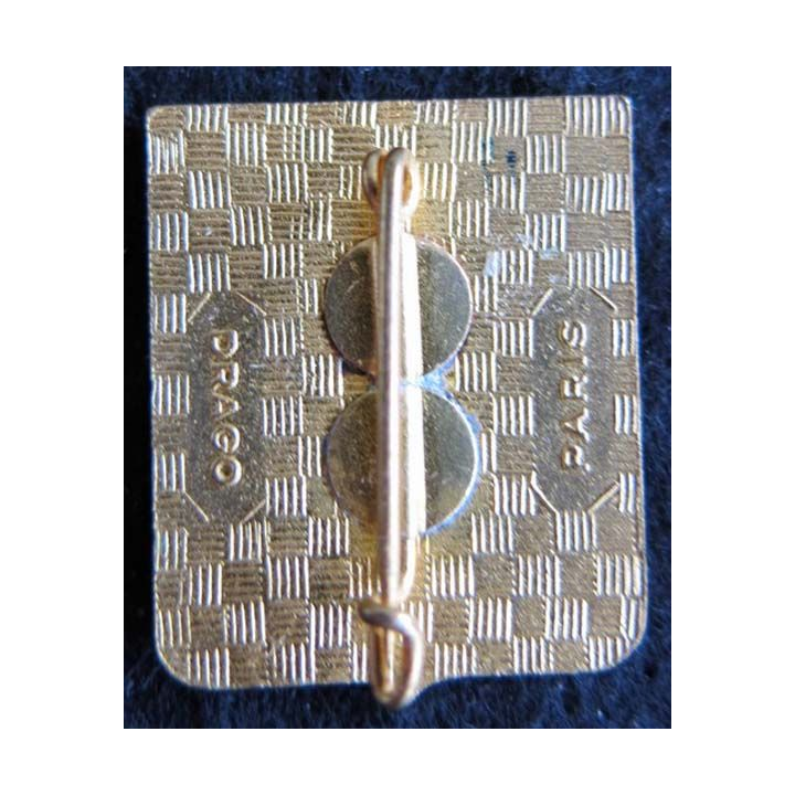 1 F - 11 F : insigne métallique de la flottille 1 F - 11 F Drago Paris en émail