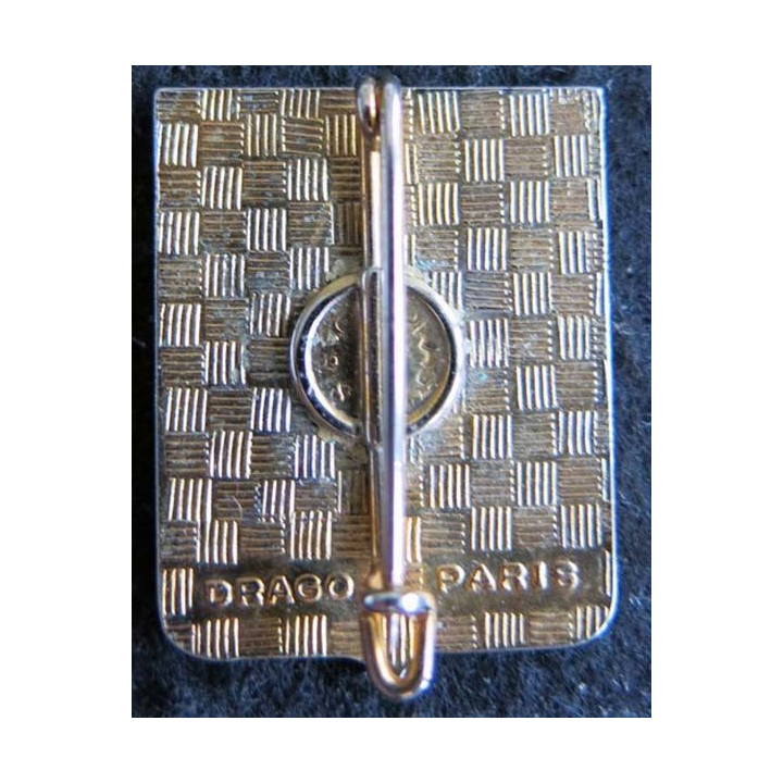 4 F : insigne métallique de la flottille 4 F Drago Paris en émail