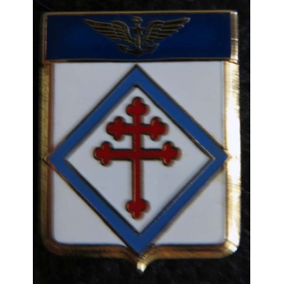 6 F : insigne métallique de la flottille 6 F sans fabricant marqué