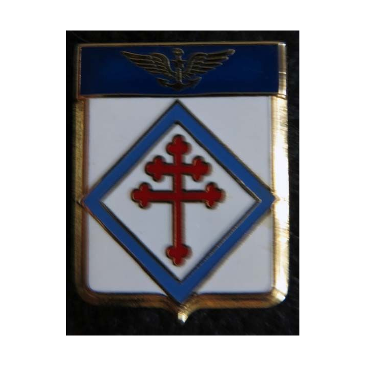 6 F : insigne métallique de la flottille 6 F sans fabricant marqué