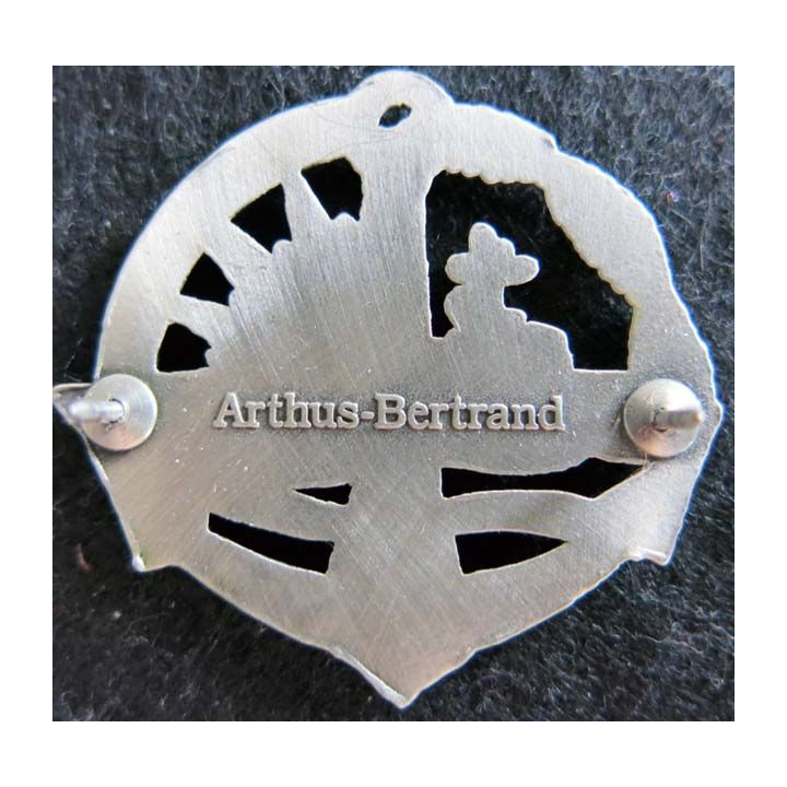 MARINE : insigne métallique de certificat élémentaire de surfacier de fabrication Arthus Bertrand