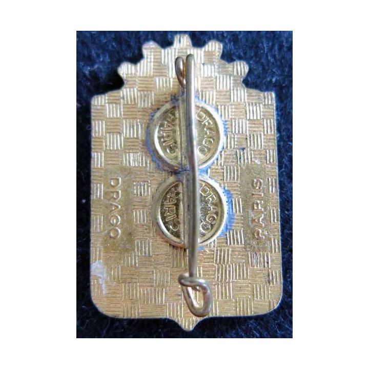 E.A.M.F : insigne métallique de l'école de maistrance de Saint-Mandrier Drago Paris en émail