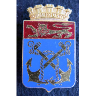 CFMH : Insigne métallique du centre de formation marine de Hourtin Arthus Bertrand Paris