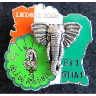 1° RHP : 3° escadron du 1° hussards parachutistes opération Licorne en 2006 de fabrication Boussemart