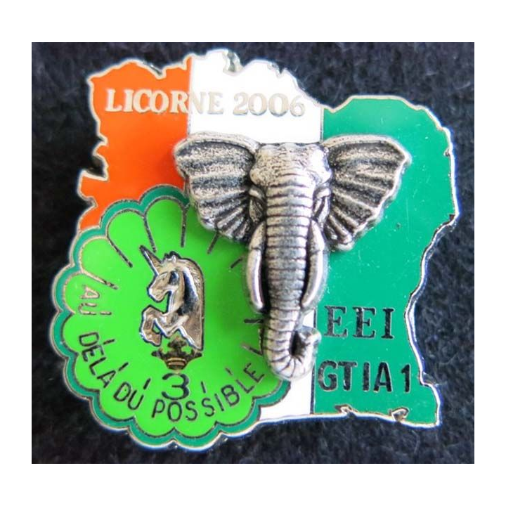1° RHP : 3° escadron du 1° hussards parachutistes opération Licorne en 2006 de fabrication Boussemart