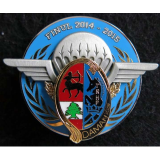 1° RHP : 1° régiment hussards parachutistes FINUL 2014-2015 DAMAN XXII fabrication J.Y Segalen