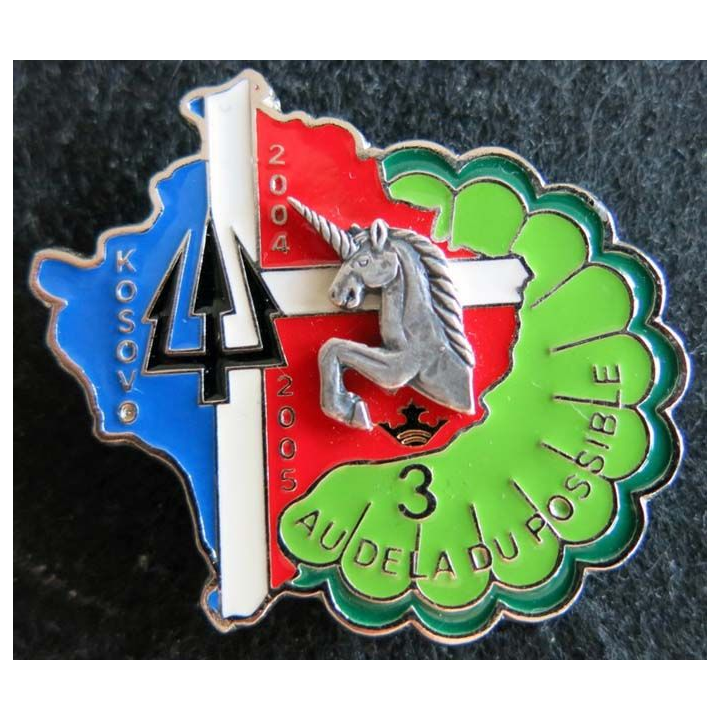 1° RHP : 3° escadron 1° régiment hussards parachutistes Kosovo BATFRA 7 de fabrication Sheli