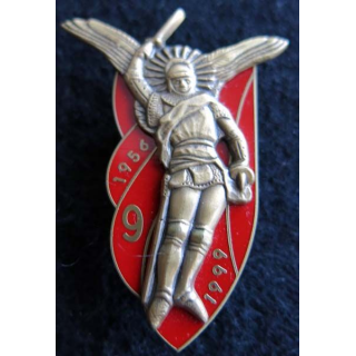 9° RCP : Insigne métallique du cinquantenaire du 9° régiment de chasseurs parachutiste  J.Y Ségalen 2006 N° 332