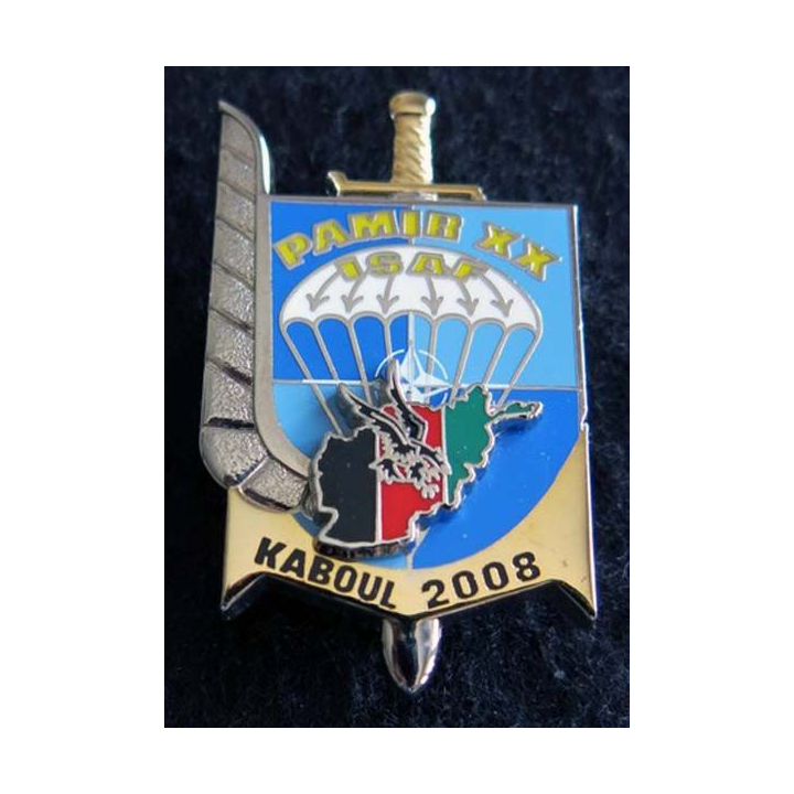 3° RPIMA : 3° régiment parachutiste d'infanterie de marine PAMIR XX 2008 Boussemart numéroté 1142