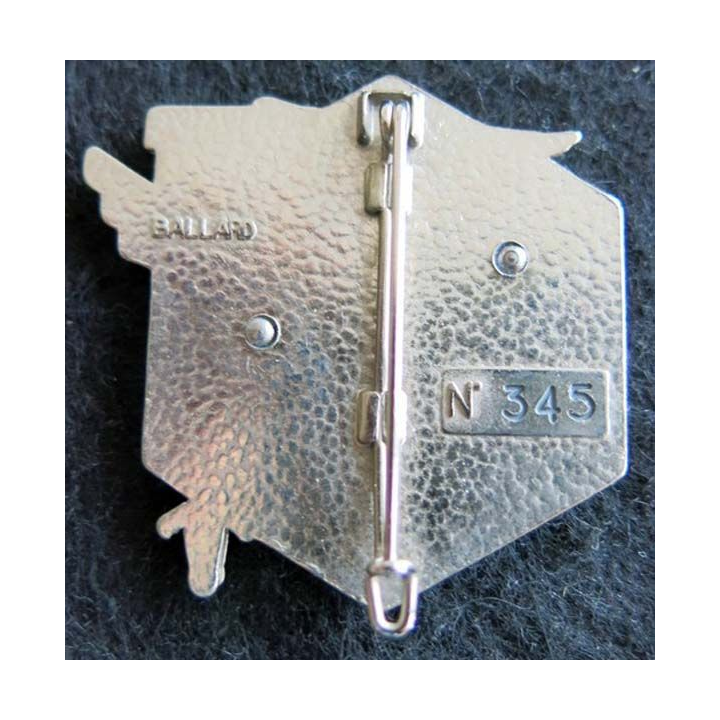 1° RCP : insigne du 1° régiment de chasseurs parachutistes SFOR UCL n° 345