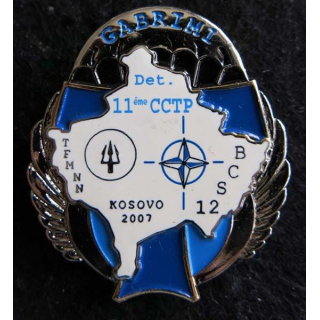 11°CCTP : compagnie de commandement et de transmissions parachutiste  BCS 12 Kosovo 2007 N° 134