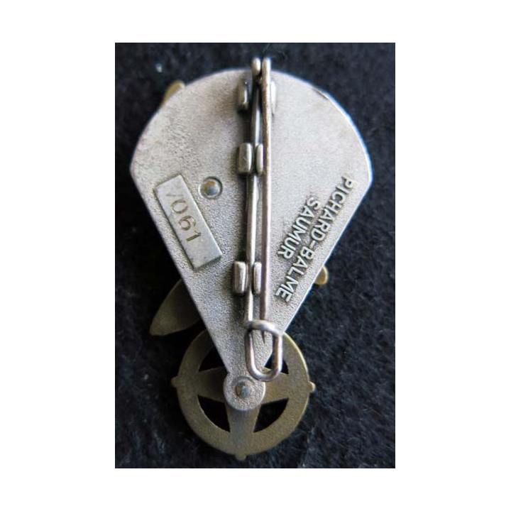 1° RCP : insigne de la 1° compagnie du 1° régiment de chasseurs parachutistes Kosovo n° 061
