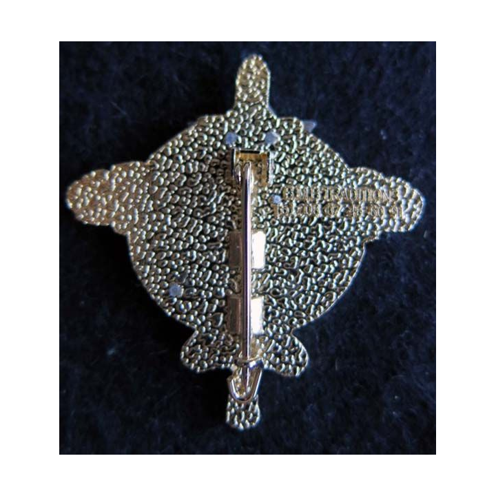1° RTP : Insigne de l'escadron d'administration et de soutien EAS du 1° régiment du train parachutiste de fabrication BMB