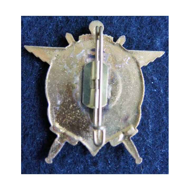 MMFI GRL : Insigne métallique de la Mission Militaire Franco Indochinoise /Gouvernement Royal du Laos