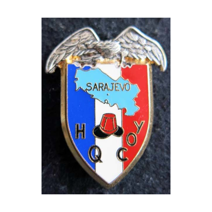 14° RPCS HQ COY : compagnie de quartier général Sarajevo du 14°RPCS  Ballard