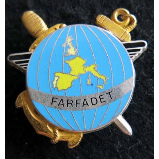 FARFADET : Insigne métallique de l'opération FARFADET de fabrication Fraisse