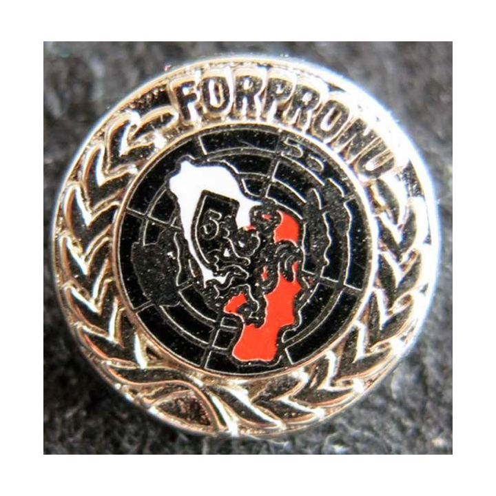 8° DI : insigne métallique en réduction de la 8° division d''infanterie FORPRONU 5° mandat 92-93 Ballard