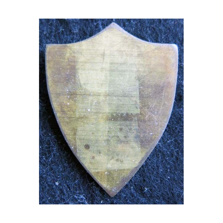 NORBATT : insigne métallique du bataillon norvégien de la FINUL de fabrication locale