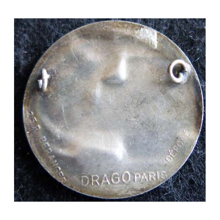 203° ACLCA : insigne métallique de la 203° ambulance chirurgicale légère de corps d’armée de fabrication Drago Béranger déposé