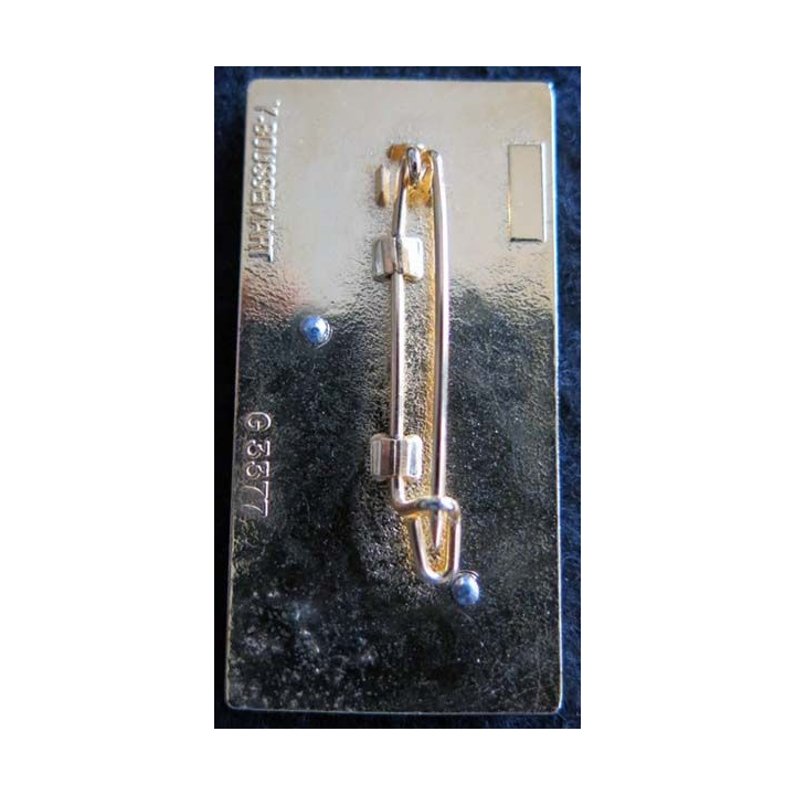 ENSSSAT  : insigne métallique de l'école nationale spécialisation service de santé armée terre de fabrication Boussemart G. 3377