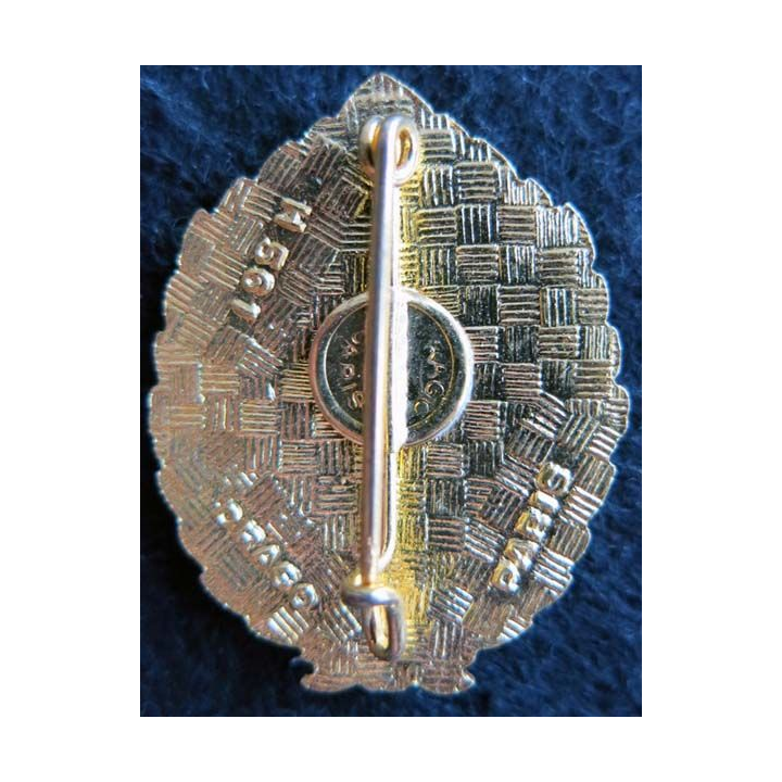 9° SIM : insigne métallique de la 9° section d’infirmiers militaires de fabrication Drago H. 561 émail
