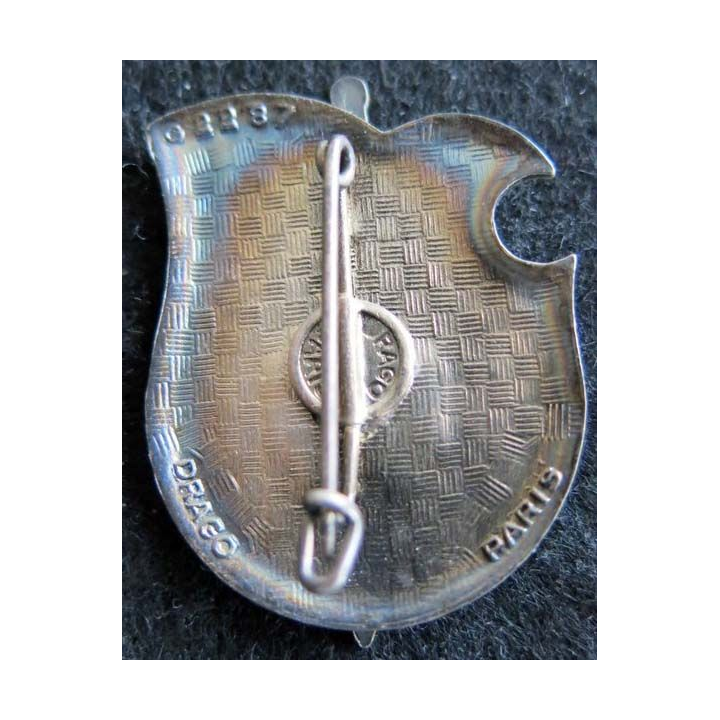 353° HA A GENET : insigne de l'hôpital  des armées A. Genet de fabrication Drago G. 2287 émail