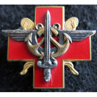 DA ECSS : insigne de la direction des approvisionnements ECSS de fabrication Drago Paris