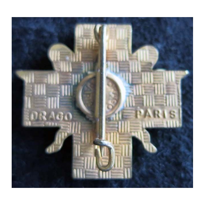 DA ECSS : insigne de la direction des approvisionnements ECSS de fabrication Drago Paris