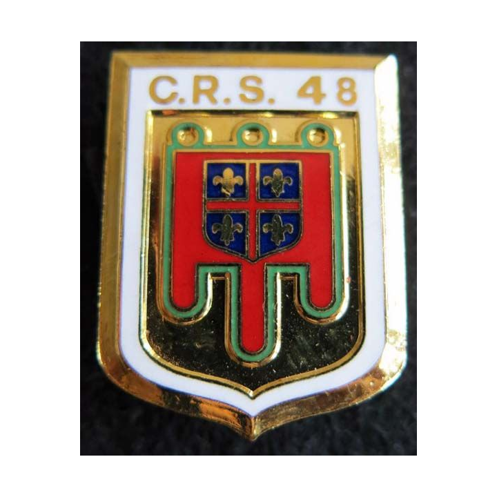 CRS 48 : cinquantenaire de la compagnie républicaine de sécurité n° 48 fabrication Destrée