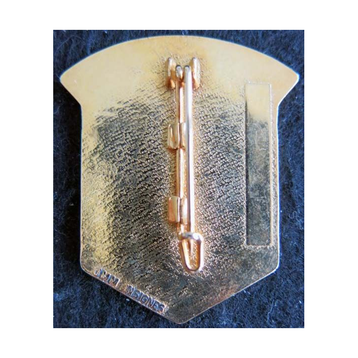 POLICE SAINT BRIEUC : insigne de la police nationale de Saint Brieuc Cotes d'Armor de fabrication JMM